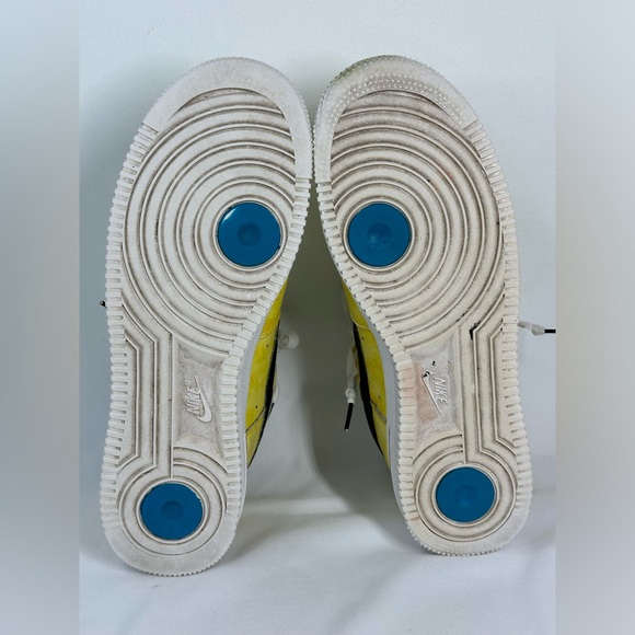 #2012 Nike Air Force 1 Low Peace, Love, And Basketball DC1416-700 Size 8 - Picture 10 of 11